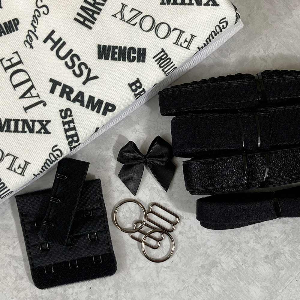 Tramp Text Kit - White